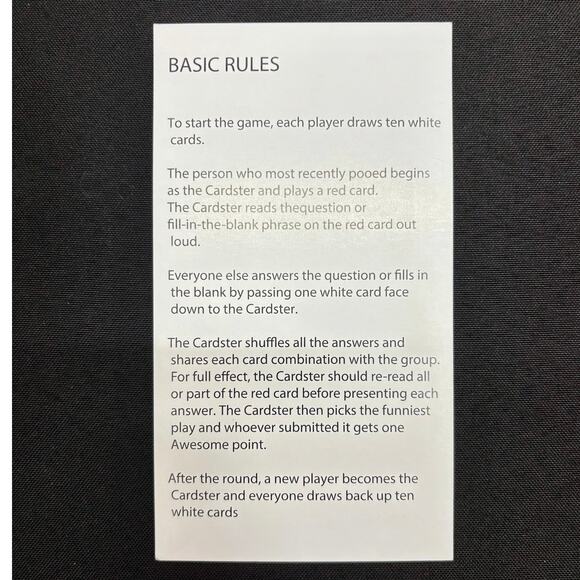 Unofficial Cards Against Disney Card Game, Mature 18+ Adult Party Game, Complete - Picture 3 of 10